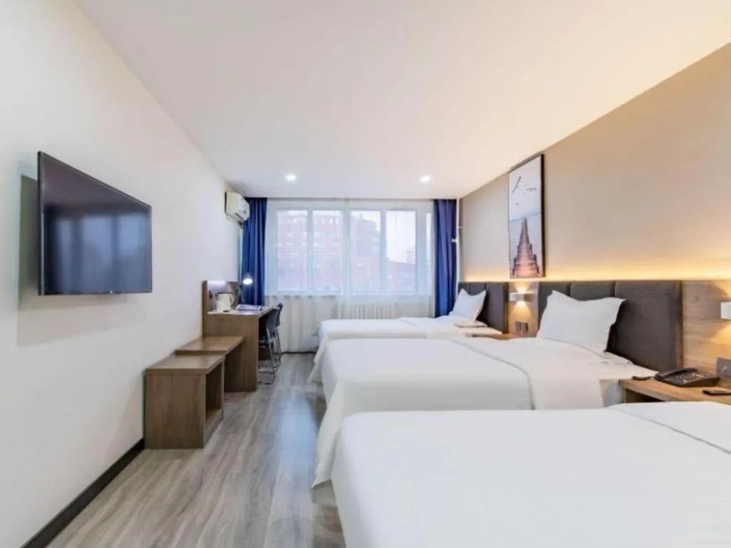 Bed in 7 Days Inn Tianjin Development Zone 3rd Street Wanli