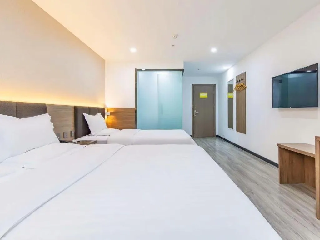 Bed in 7 Days Inn Tianjin Development Zone 3rd Street Wanli