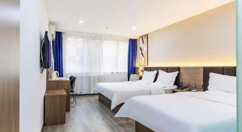 Bed in 7 Days Inn Tianjin Development Zone 3rd Street Wanli