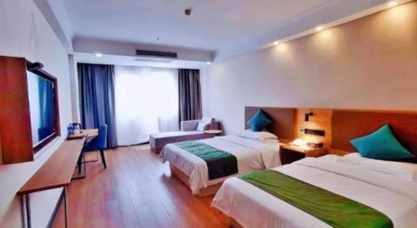 Bed in GreenTree Inn Xiangshan Transportation Center Bai Hua Road