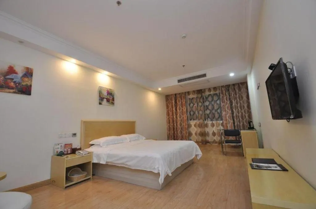 Bed in GreenTree Inn Xiangshan Transportation Center Bai Hua Road