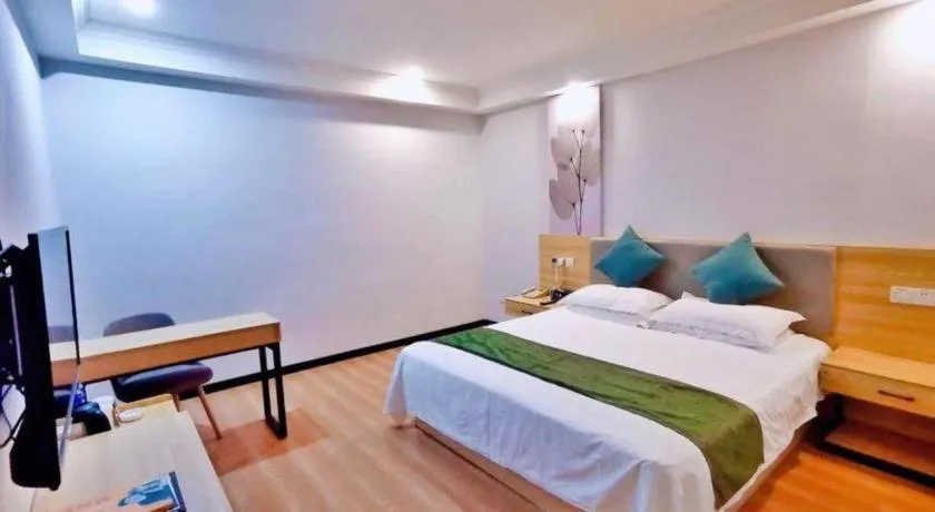Bed in GreenTree Inn Xiangshan Transportation Center Bai Hua Road