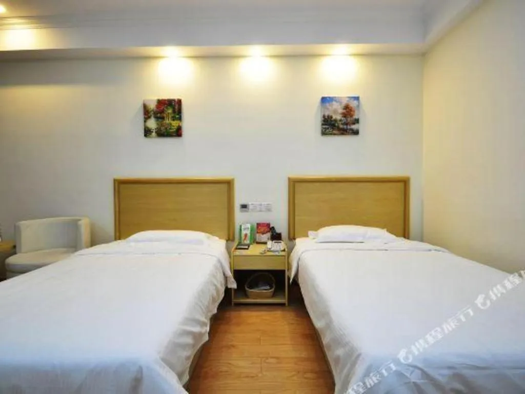Bed in GreenTree Inn Xiangshan Transportation Center Bai Hua Road