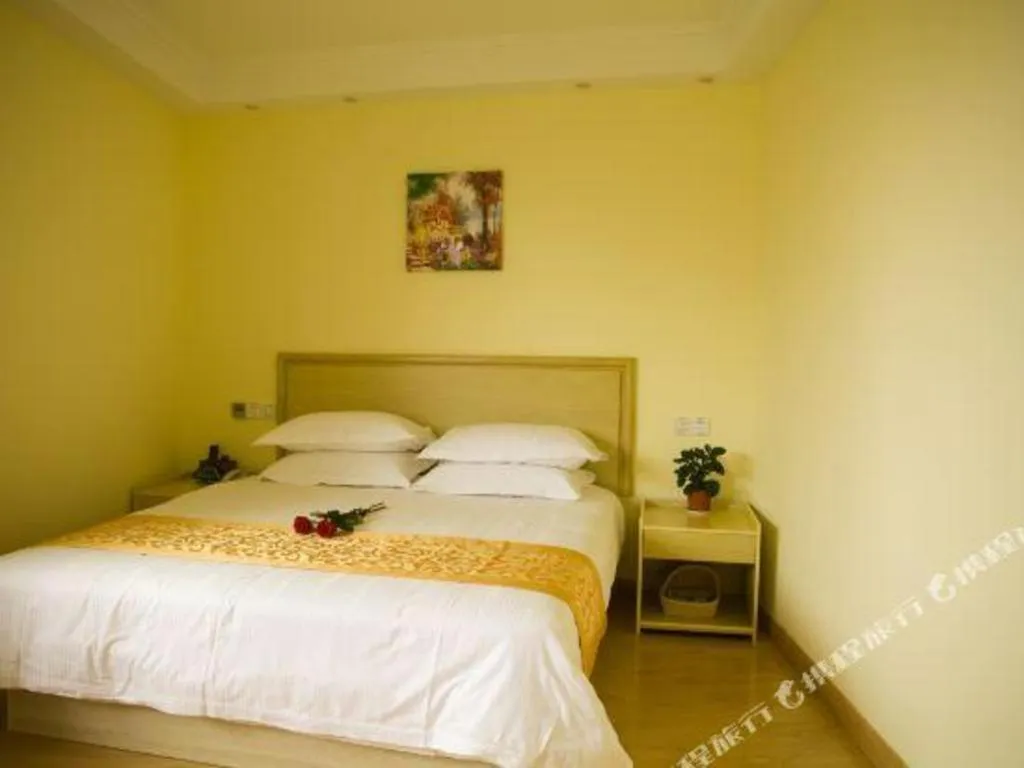 Bed in GreenTree Inn Xiangshan Transportation Center Bai Hua Road
