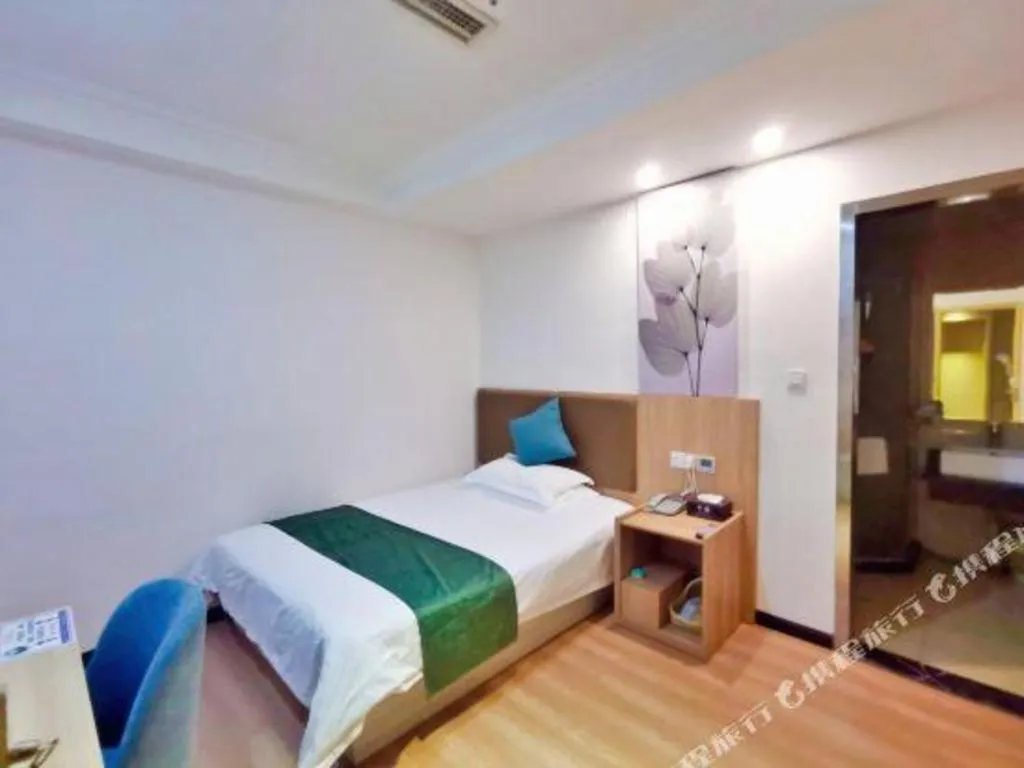 Bed in GreenTree Inn Xiangshan Transportation Center Bai Hua Road