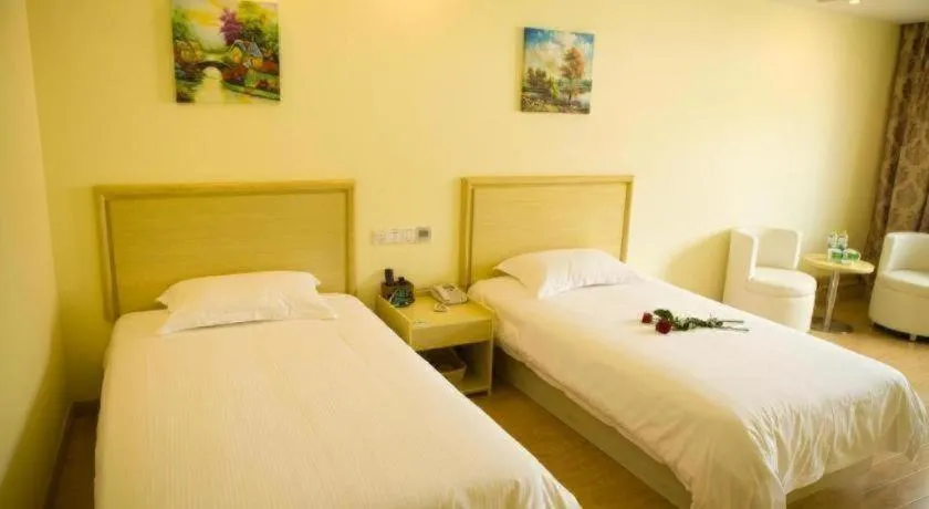 Bed in GreenTree Inn Xiangshan Transportation Center Bai Hua Road
