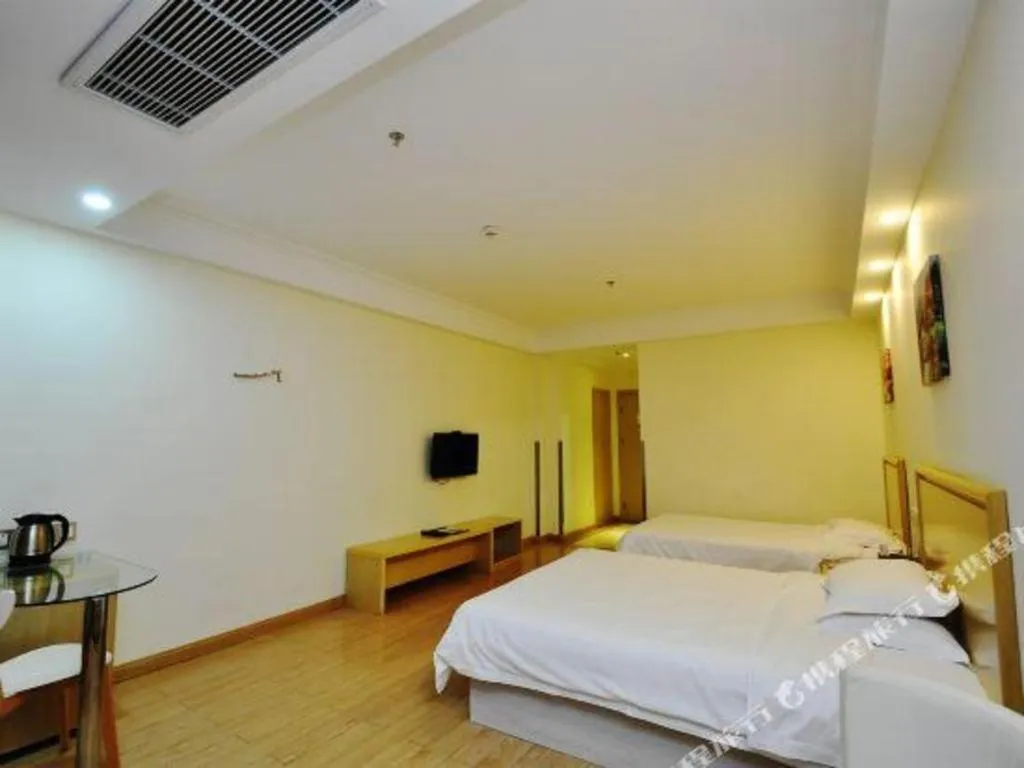 Bed in GreenTree Inn Xiangshan Transportation Center Bai Hua Road