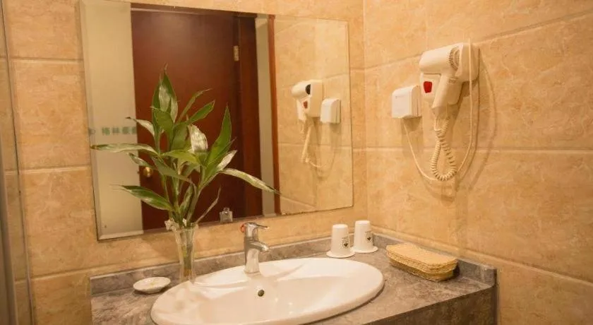 GreenTree Inn Anhui Fuyang Funan East Huaihe Road Express Hotel