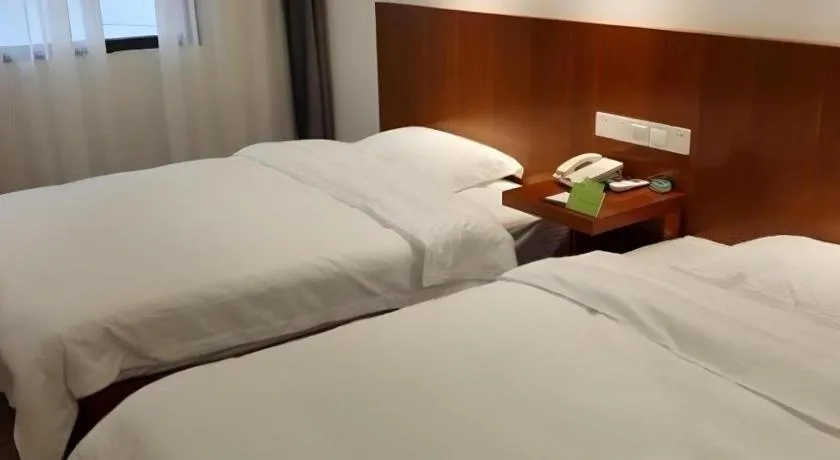 Bed in Vatica Shanghai Jiading District Anting Metro Station Moyu Road Hotel