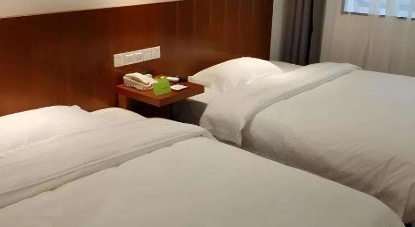Bed in Vatica Shanghai Jiading District Anting Metro Station Moyu Road Hotel