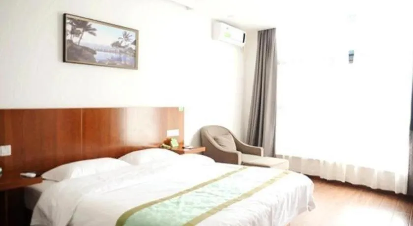 Bed in Vatica Shanghai Jiading District Anting Metro Station Moyu Road Hotel