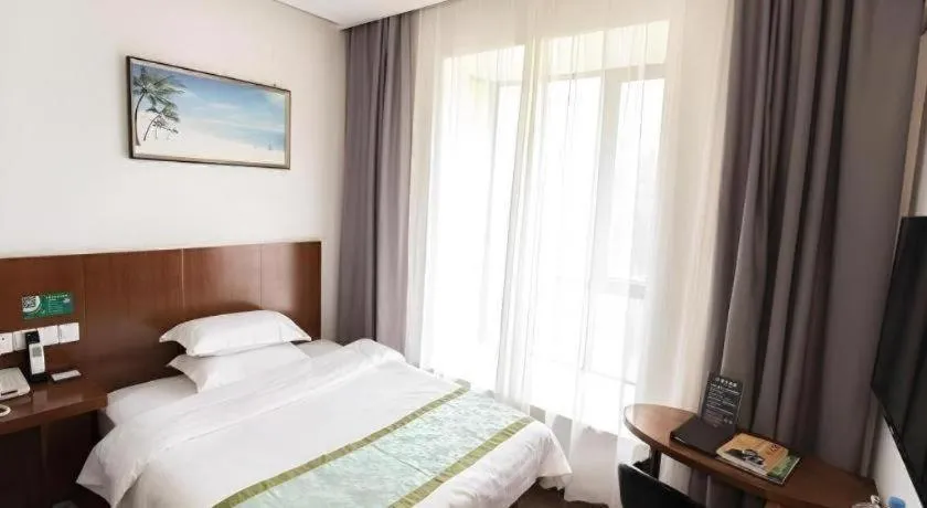 Bed in Vatica Shanghai Jiading District Anting Metro Station Moyu Road Hotel