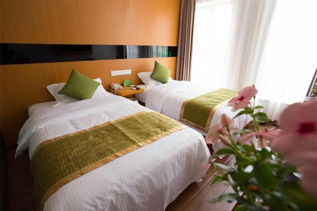 Bed in Vatica Shanghai Jiading District Anting Metro Station Moyu Road Hotel