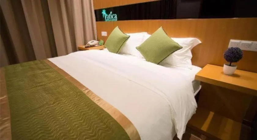 Bed in Vatica Shanghai Jiading District Anting Metro Station Moyu Road Hotel