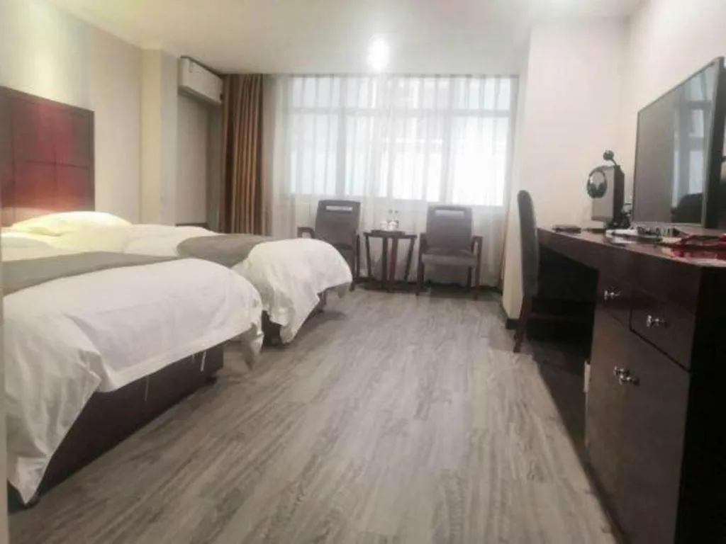 Bed in GreenTree Alliance Gansu Longnan Beishan East Road Hotel