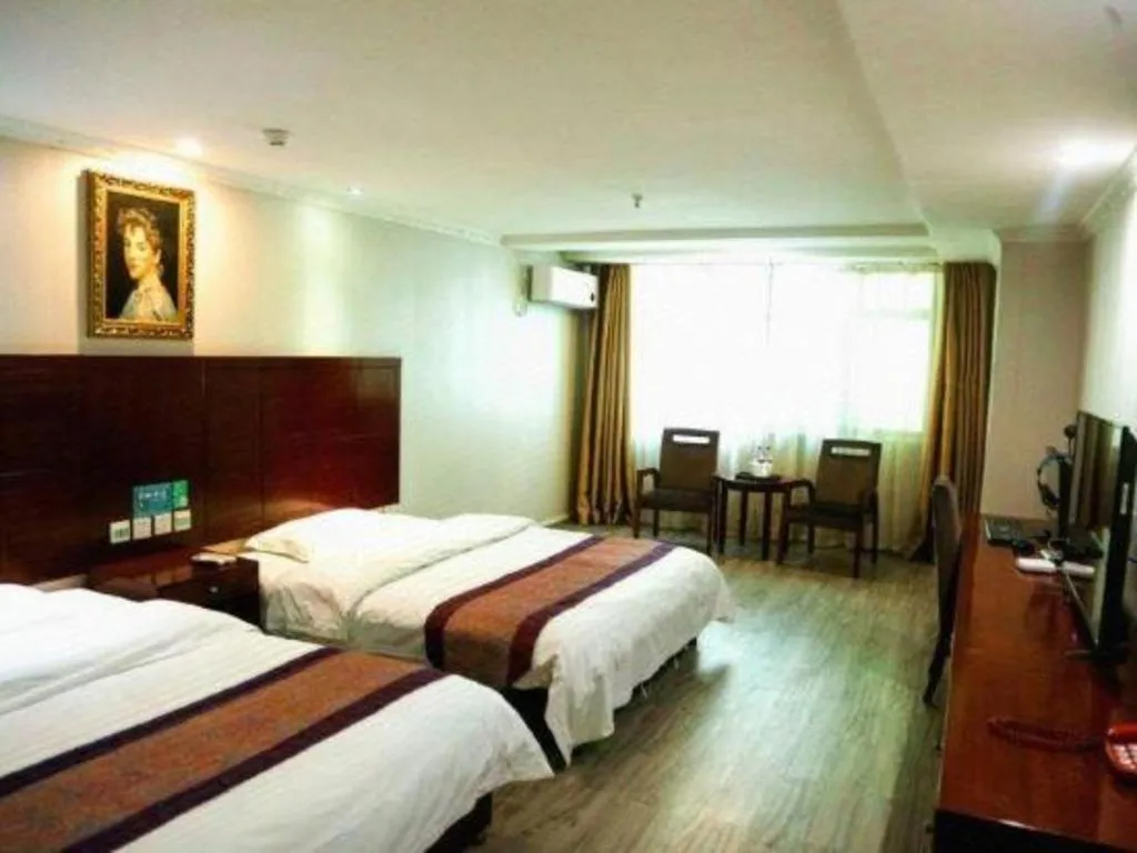 Bed in GreenTree Alliance Gansu Longnan Beishan East Road Hotel