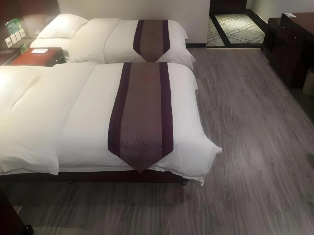 Bed in GreenTree Alliance Gansu Longnan Beishan East Road Hotel