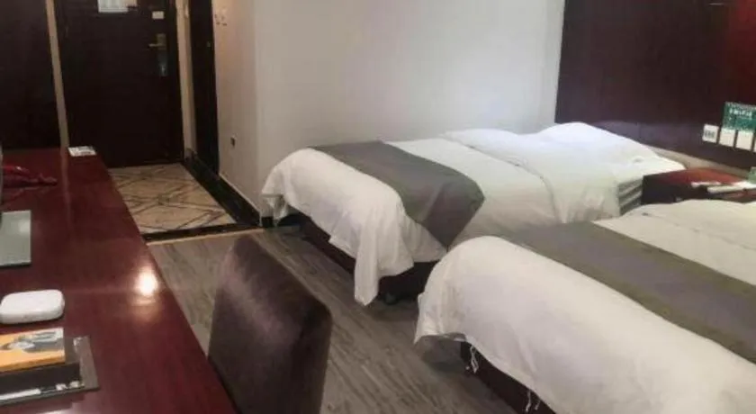 Bed in GreenTree Alliance Gansu Longnan Beishan East Road Hotel
