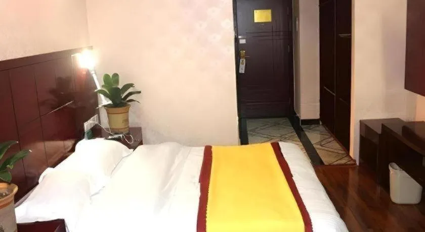 Bed in GreenTree Alliance Gansu Longnan Beishan East Road Hotel