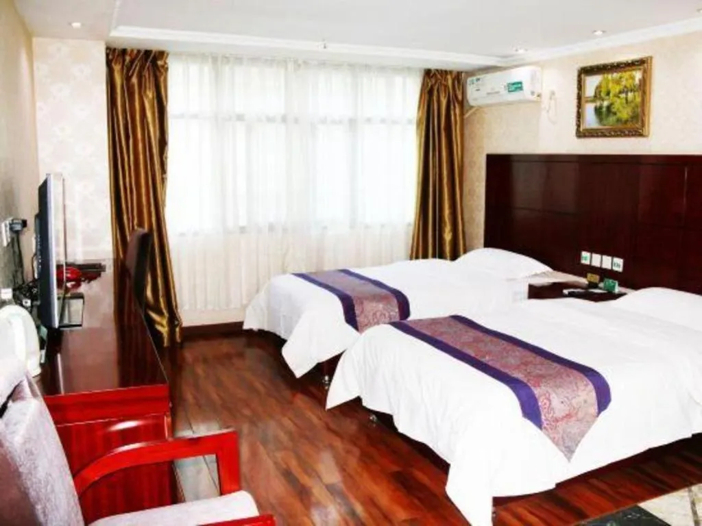 Bed in GreenTree Alliance Gansu Longnan Beishan East Road Hotel