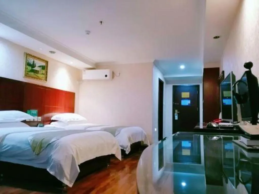 Bed in GreenTree Alliance Gansu Longnan Beishan East Road Hotel