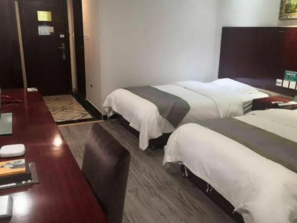 Bed in GreenTree Alliance Gansu Longnan Beishan East Road Hotel