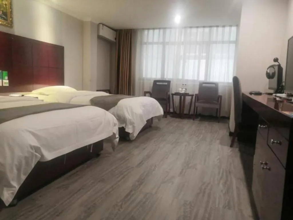 Bed in GreenTree Alliance Gansu Longnan Beishan East Road Hotel