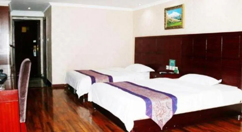 Bed in GreenTree Alliance Gansu Longnan Beishan East Road Hotel