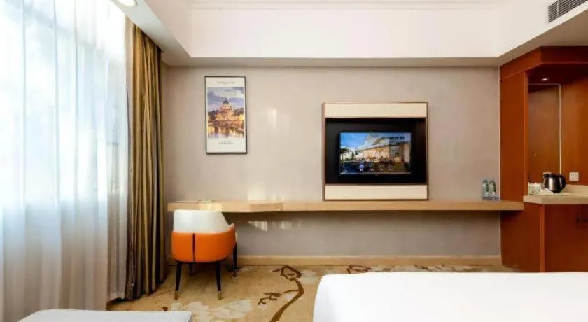 Bed in Vienna Hotel Guangzhou Luochongwei Bus Station Branch