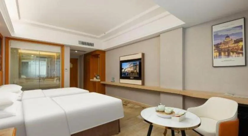 Bed in Vienna Hotel Guangzhou Luochongwei Bus Station Branch