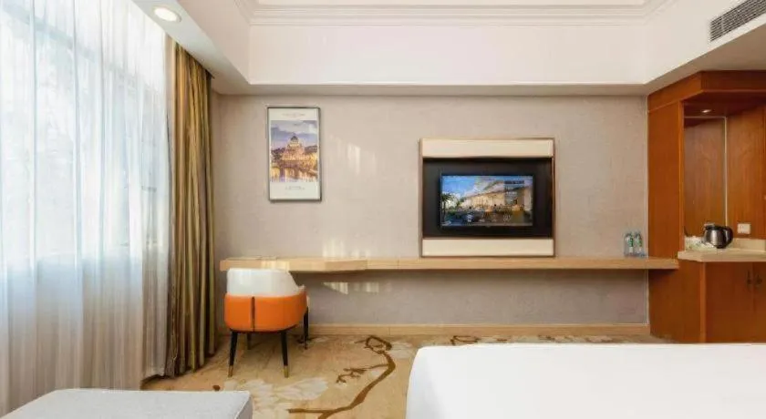 Bed in Vienna Hotel Guangzhou Luochongwei Bus Station Branch