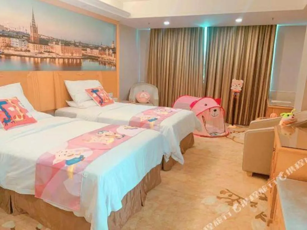 Bed in Vienna Hotel Guangzhou Luochongwei Bus Station Branch