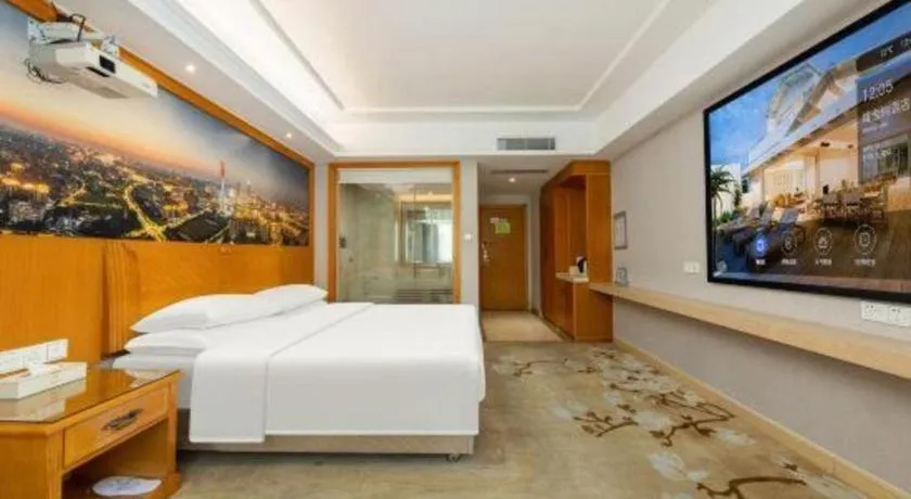 Bed in Vienna Hotel Guangzhou Luochongwei Bus Station Branch