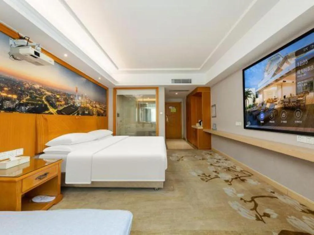 Bed in Vienna Hotel Guangzhou Luochongwei Bus Station Branch