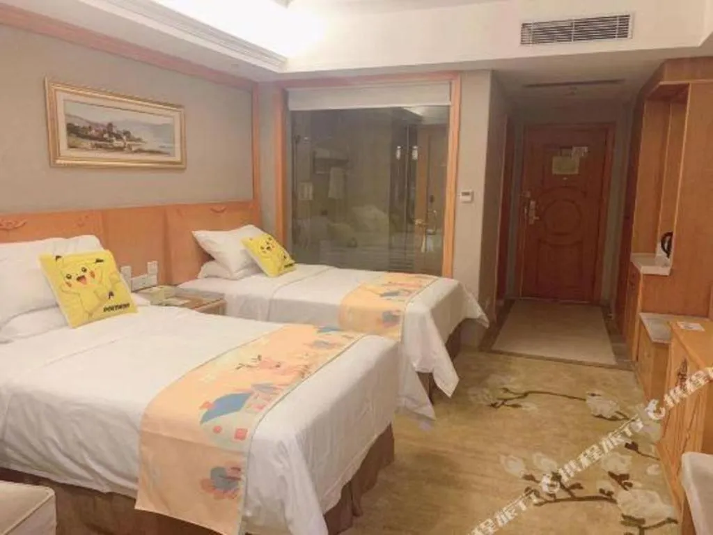 Bed in Vienna Hotel Guangzhou Luochongwei Bus Station Branch