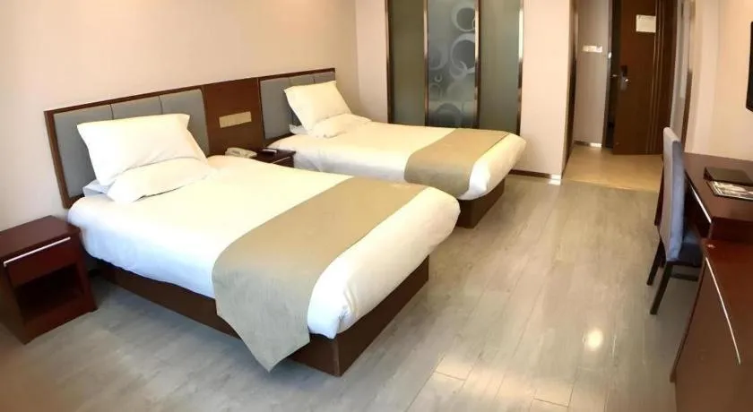 Bed in GreenTree Alliance Jiangsu Yangzhou Hanjiang Middle Road Libao Square Hotel