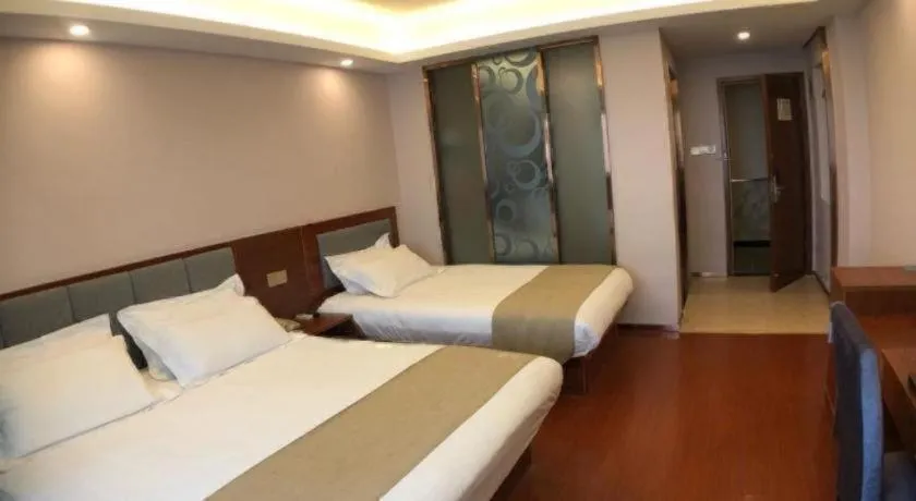 Bed in GreenTree Alliance Jiangsu Yangzhou Hanjiang Middle Road Libao Square Hotel