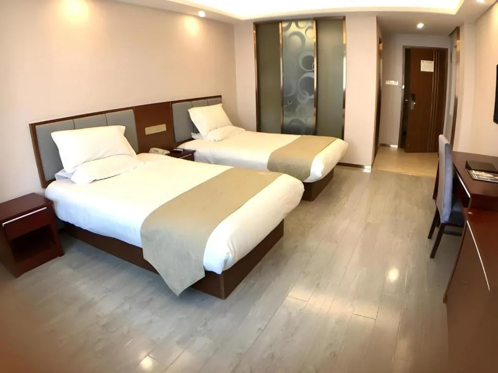 Bed in GreenTree Alliance Jiangsu Yangzhou Hanjiang Middle Road Libao Square Hotel