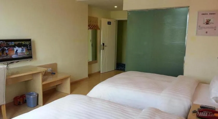 Bed in 7 Days Inn Shanghai Minhang Dongchuan Road Jiaotong University