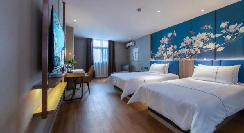 Bed in Magnotel Business Xuzhou Feng County Bus Station