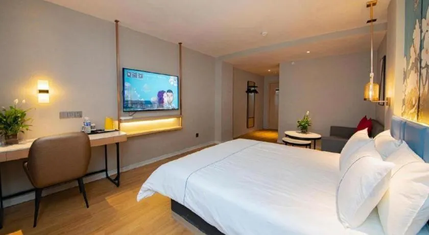 Bed in Magnotel Business Xuzhou Feng County Bus Station