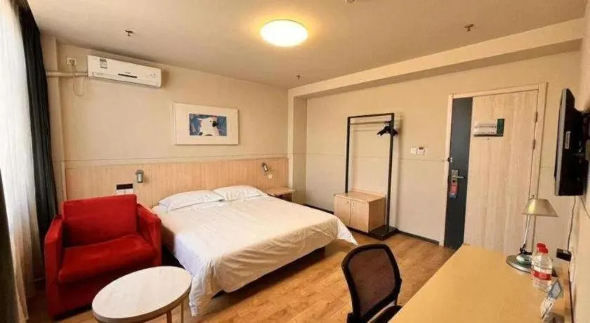 Bed in Jinjiang Inn Tianjin Jizhou Renmin West Street Branch