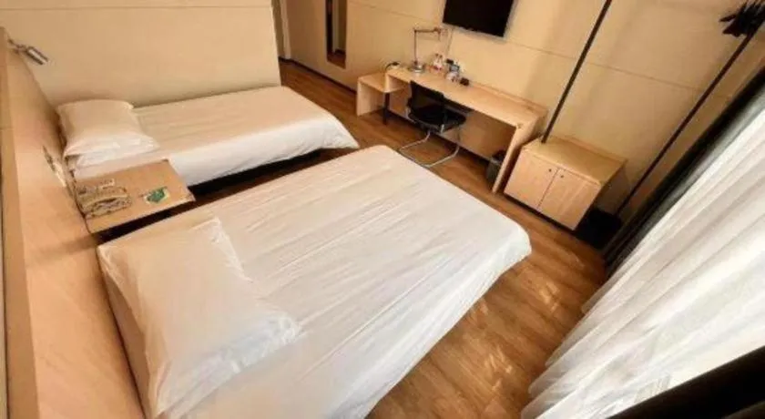 Bed in Jinjiang Inn Tianjin Jizhou Renmin West Street Branch