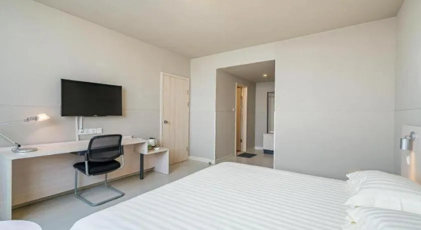 Bed in Jinjiang Inn Xuzhou Peixian Hancheng Road