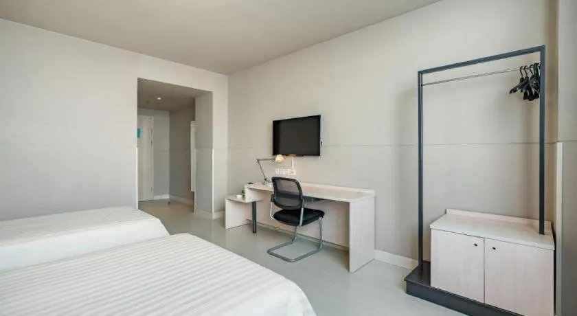 Bed in Jinjiang Inn Xuzhou Peixian Hancheng Road