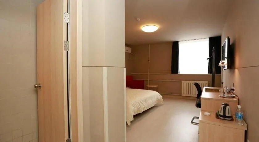 Bed in Jinjiang Inn Hotel Tianjin Xinkai Road Branch