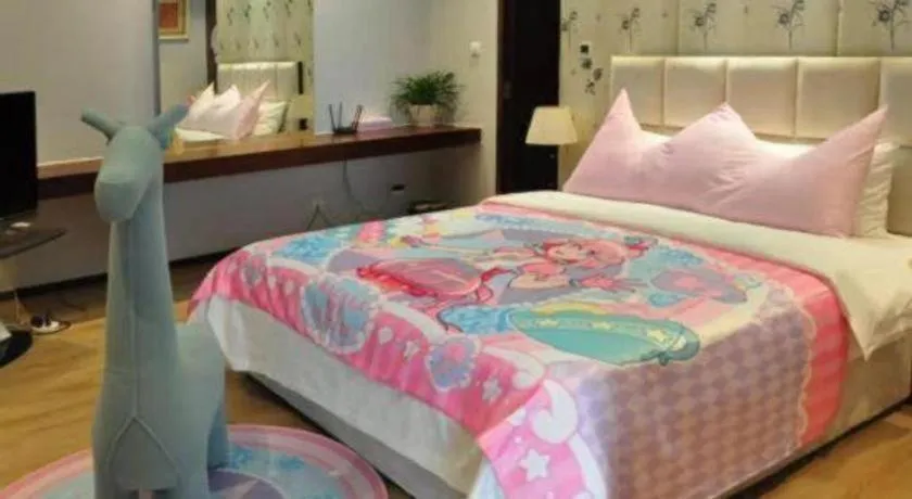 Bed in CITIC Jinling Hotel