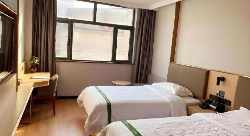 Bed in GreenTree Inn XuZhou PiZhou Dayunhe Decorative city PiXin(N) Road Express Hotel
