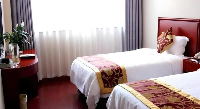 Bed in GreenTree Inn XuZhou PiZhou Dayunhe Decorative city PiXin(N) Road Express Hotel