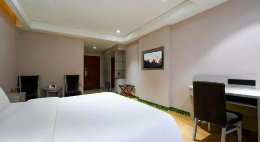 Bed in GreenTree Inn Fuyang Yijing International North Business